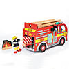 Wooden Fire Engine Set Image 1