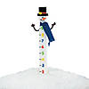 Wooden Snowman Snow Measuring Stick Craft Kit - Makes 12 Image 1
