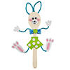Wooden Spoon Easter Bunny Craft Kit - Makes 12 Image 1
