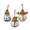 Woodland Animal Bulb Ornament Craft Kit - Makes 12 Image 1