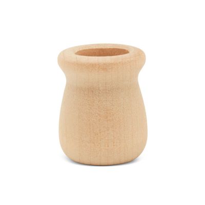 Woodpeckers Crafts, DIY Unfinished Wood 1-5/16" Bean Pot Candle Cup, Pack of 100 Image 3