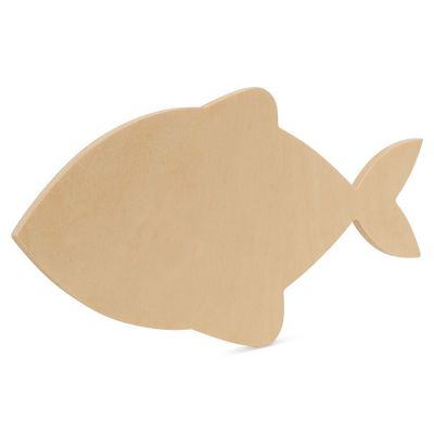 Woodpeckers Crafts, DIY Unfinished Wood 12" Fish Cutouts, Pack of 10 Image 1