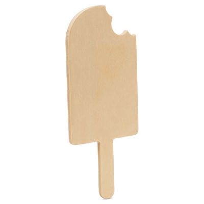 Woodpeckers Crafts, DIY Unfinished Wood 12" Popsicle Cutouts, Pack of 5 Image 1
