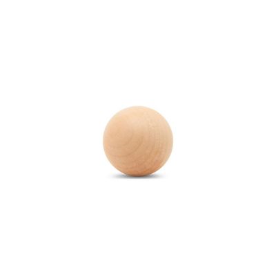 Woodpeckers Crafts, DIY Unfinished Wood 2" Ball, Pack of 25 Image 1