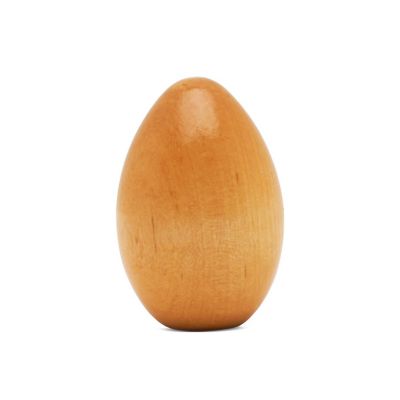 Woodpeckers Crafts, DIY Unfinished Wood 2" Varnished Egg, Pack of 100 Image 1