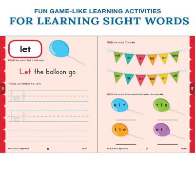 Words to Know Sight Words, Grade 1 Image 3