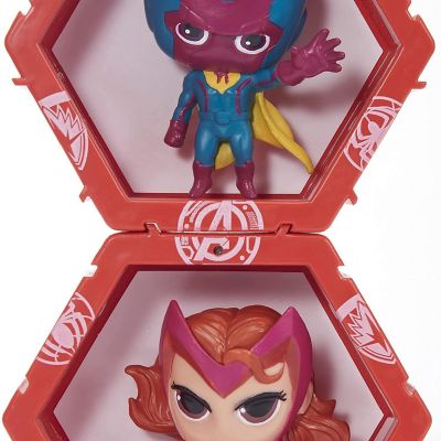 WOW Pods Vision & Scarlet Witch Avengers Ligh-Up Twin Pack Figures Connect Collectible WOW! Stuff Image 2