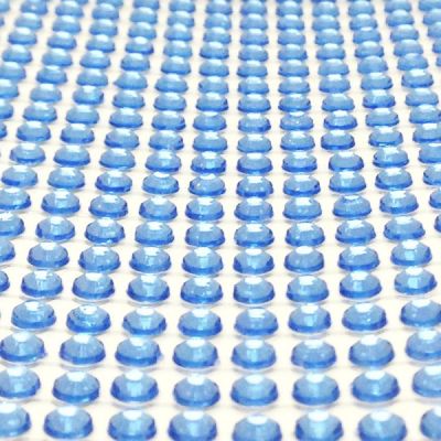Wrapables 4mm Crystal Diamond Sticker Adhesive Rhinestone, 846pcs (Light Blue) Image 1