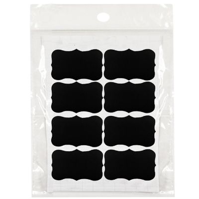 Wrapables Chalkboard Labels / Chalkboard Stickers with White Liquid Chalk Pen Image 2