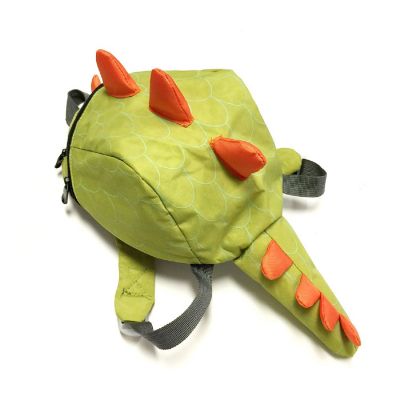 Wrapables Children&#8217;s Dinosaur Backpack Schoolbag, Light Green Image 1
