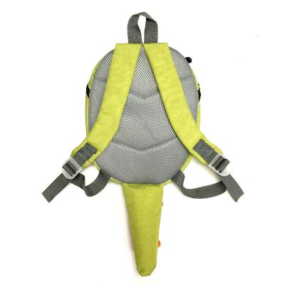 Wrapables Children&#8217;s Dinosaur Backpack Schoolbag, Light Green Image 2