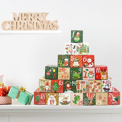 Wrapables Christmas Advent Calendar Countdown Gift Boxes Image 3