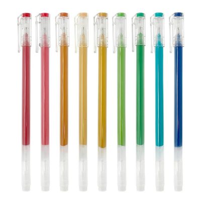 Wrapables Colorful Gel Ink Pens, 0.5mm Fine Point (Set of 9), Rainbow Image 1