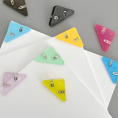 Wrapables Corner Clips to Prevent Pages From Curling, Page Markers, Paper Clips (Set of 20) Image 3