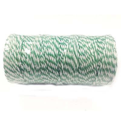 Wrapables Cotton Baker's Twine 12ply 110 Yard, for Gift Wrapping, Party Decor, and Arts and Crafts - Dark Green Image 1