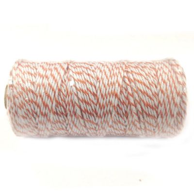 Wrapables Cotton Baker's Twine 12ply 110 Yard, for Gift Wrapping, Party Decor, and Arts and Crafts - Orange Image 1