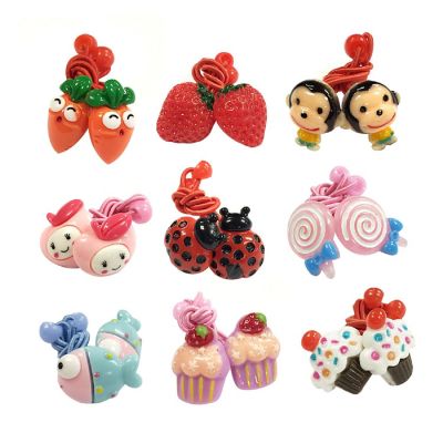 Wrapables Cute Cartoon Hair Holders for Toddler Girls (Set of 18) Image 1