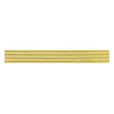 Wrapables Decorative Washi Masking Tape, Glitz Gold Stripes Image 1
