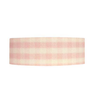 Wrapables Decorative Washi Masking Tape, Pink Gingham Image 1