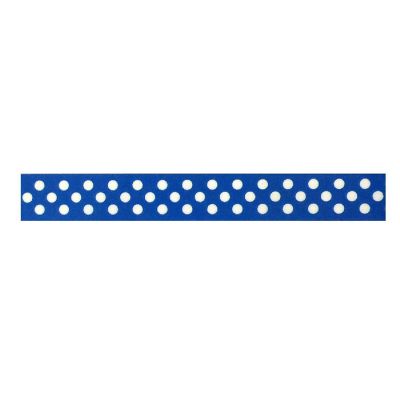 Wrapables Decorative Washi Masking Tape, Royal Blue Dots Image 1