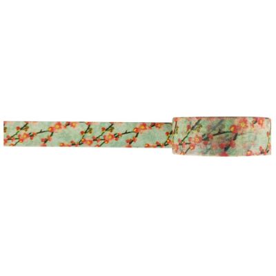 Wrapables Floral & Nature Washi Masking Tape - Peach Blossoms Image 1