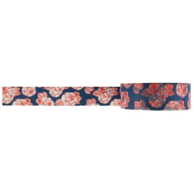 Wrapables Floral & Nature Washi Masking Tape - Vintage Rose Image 1