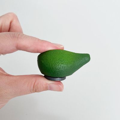 Wrapables Fruits 3D Resin Fridge Magnets, Food Simulation Refrigerator Magnets (Set of 5) Image 3
