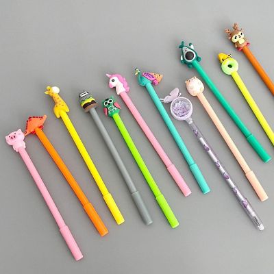Wrapables Gel Pens (12 pack), Cute Critters Image 1