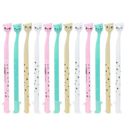 Wrapables Gel Pens (12 pack), Cute Kitties Image 1