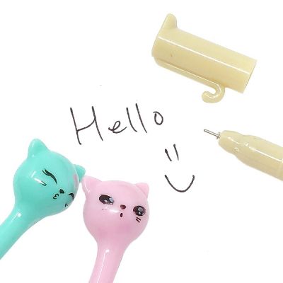 Wrapables Gel Pens (12 pack), Cute Kitties Image 1