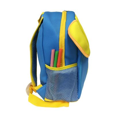 Wrapables Neoprene Fun Pals Backpack for Toddlers, Yellow and Blue Elephant Image 1