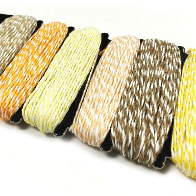Wrapables Neutrals 4ply 60 Yards Cotton Baker's Twine (Set of 6 Colors x 10 Yards) Image 1