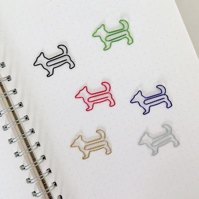 Wrapables Paper Clips (Set of 50), Dogs Image 3