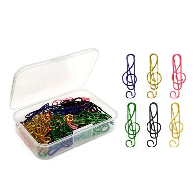 Wrapables Paper Clips (Set of 50), Treble Clef Image 1