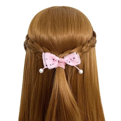Wrapables Polka Dots & Faux Pearls Hair Ties (Set of 10) Image 3