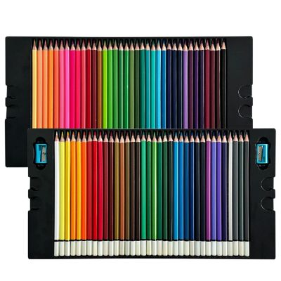 Wrapables Premium Colored Pencils for Artists, Soft Core Oil Based Pencils, 72 Count Image 1