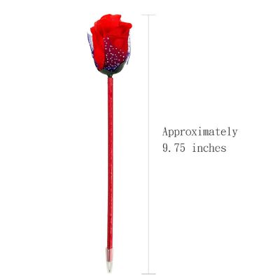 Wrapables Rose Flower Ballpoint Pens (Set of 12) Image 1