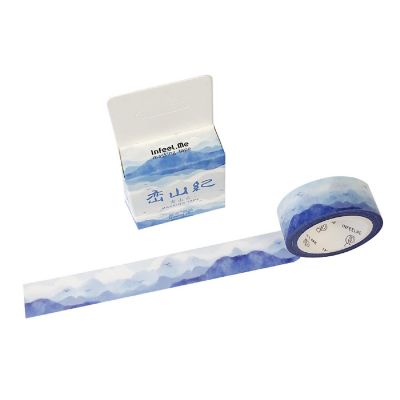 Wrapables&#174; Scenic Nature Washi Masking Tape, Blue Mountains Image 1