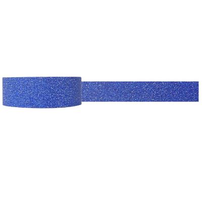 Wrapables Shimmer Washi Masking Tape, Blue Image 1