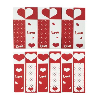 Wrapables Sweetheart Bookmark Flag Tab Sticky Notes (Set of 2) Image 1