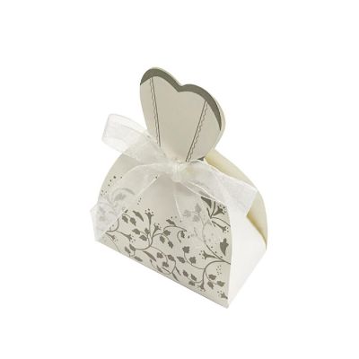 Wrapables Tuxedo and Bridal Gown Wedding Party Favor Boxes Gift Boxes with Ribbon (Set of 100) Image 3