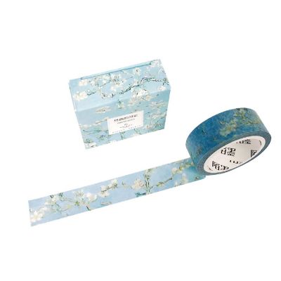 Wrapables&#174; Van Gogh Inspired Washi Masking Tape, Almond Blossoms Image 1