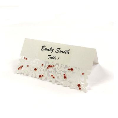 Wrapables Vines Wedding Decor Table Name Place Cards (Set of 50) Image 1