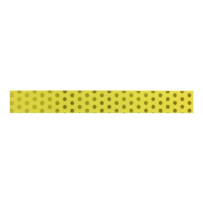 Wrapables Washi Tapes Decorative Masking Tapes, Gold and Yellow Dots Image 1