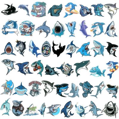 Wrapables Waterproof Vinyl Stickers for Water Bottles, Laptops, 100pcs, Majestic Creatures Image 2