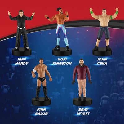 WWE Wrestler Stampers 5pk Hardy Kofi Kingston John Cena Finn Wyatt PMI International Image 2