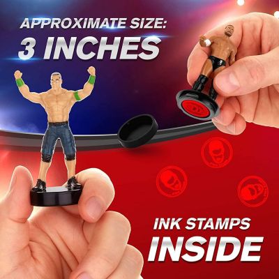 WWE Wrestler Stampers 5pk Hardy Kofi Kingston John Cena Finn Wyatt PMI International Image 3