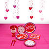 XOXO Hearts Tableware Kit for 8 Image 1