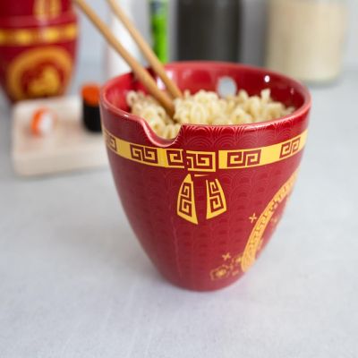 Year Of The Monkey Chinese Zodiac 16-Ounce Ramen Bowl and Chopstick Set Image 2