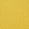 Yellow Round Polypropylene Woven Placemat (Set Of 6) Image 3